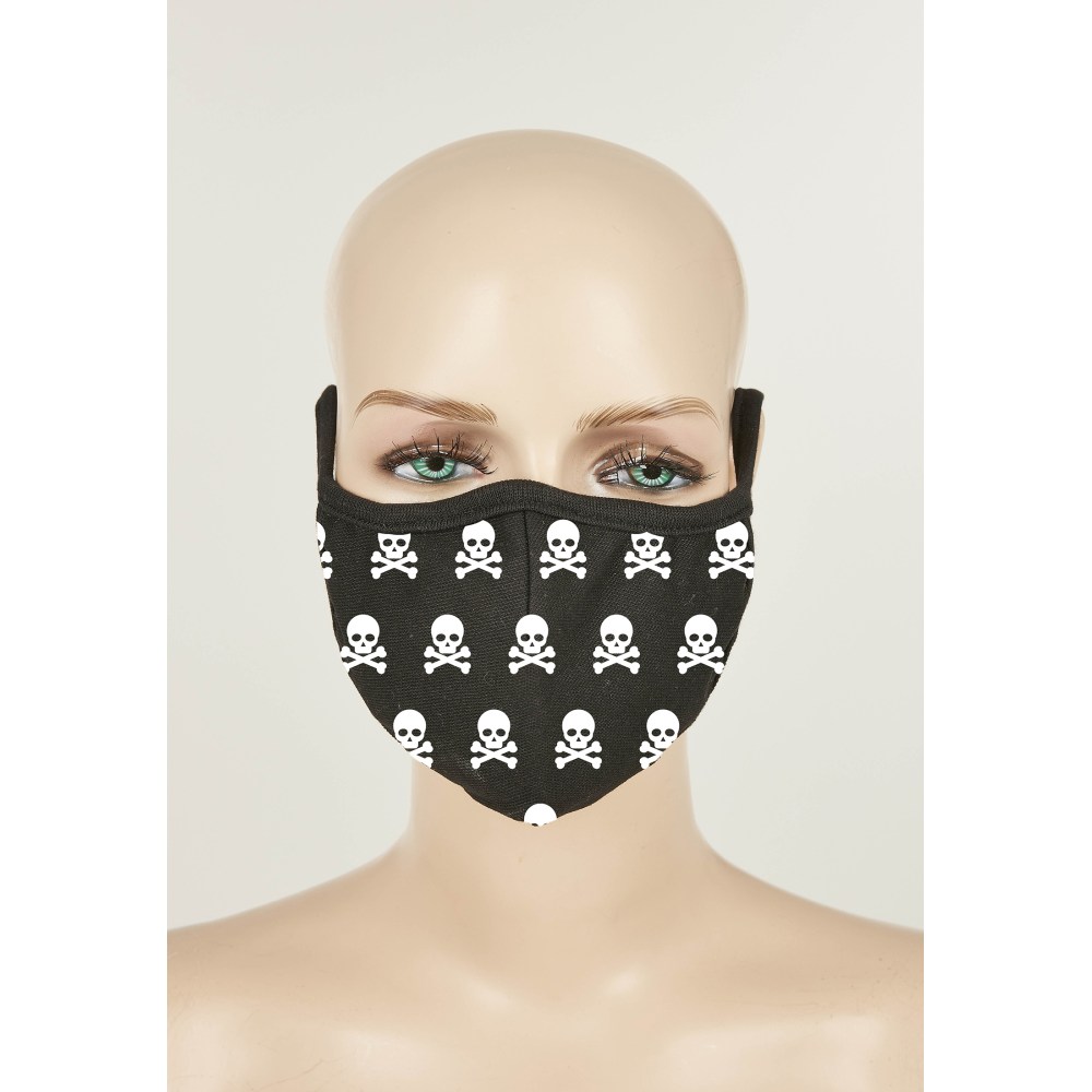 Mister Tee - Skull Masker - Zwart